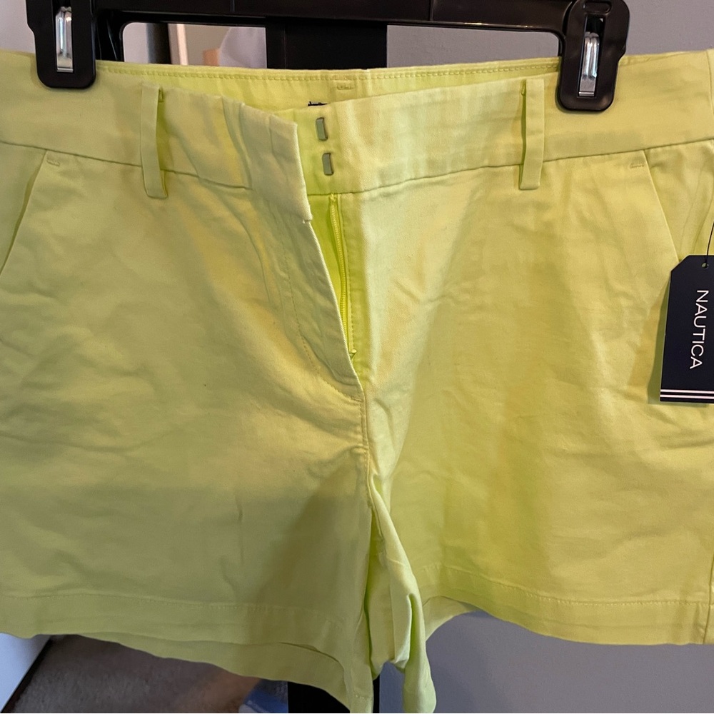 Nautica yellow/ fluorescent Shorts.